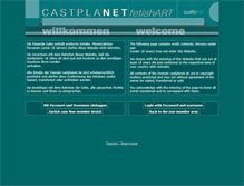 Tablet Screenshot of castplanet-member.de